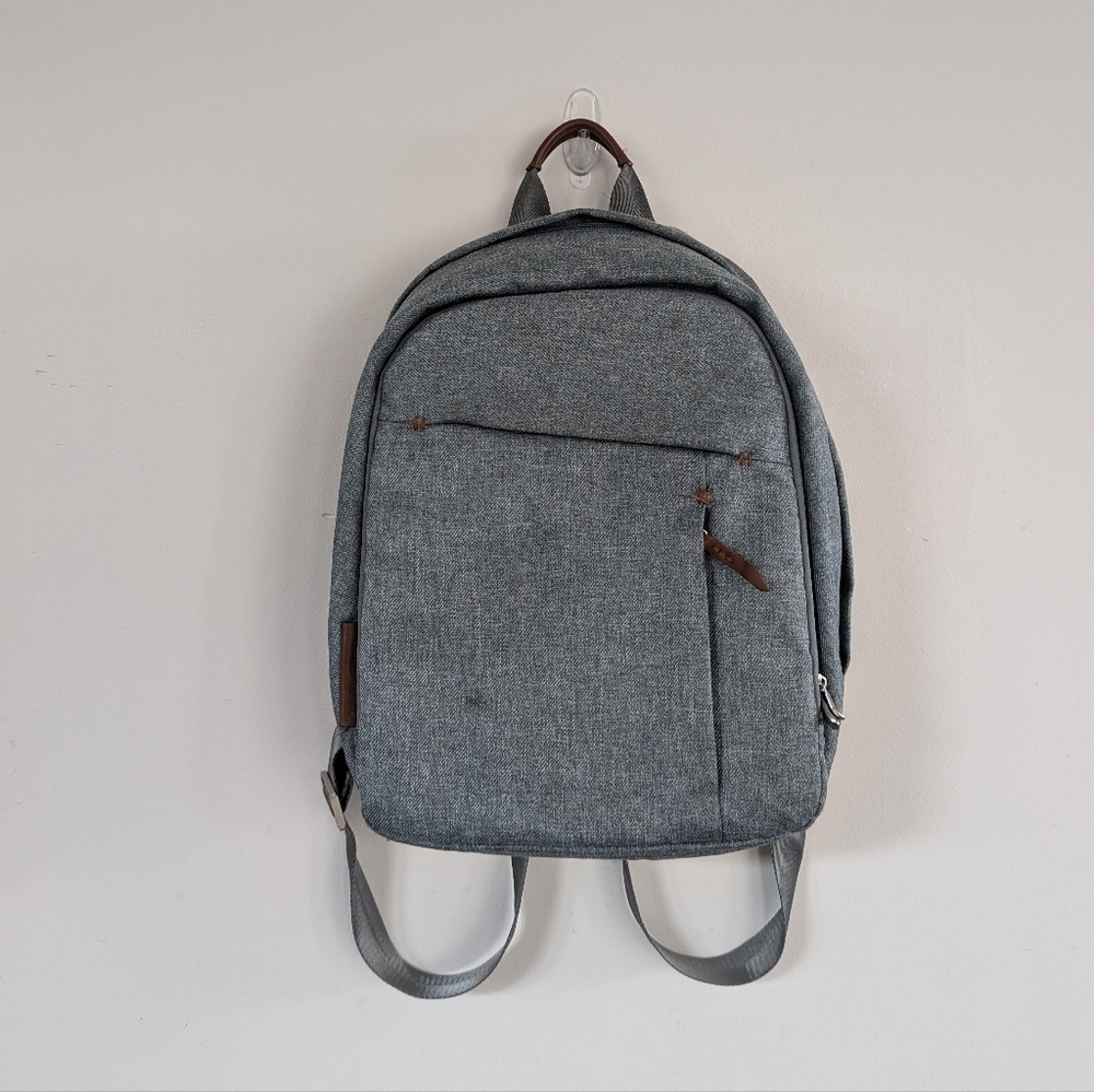 UPPAbaby Changing Backpack Diaper Bag Grey Stroller Straps